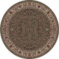 Concord Global 5 ft. 3 in. Persian Classics Kashan - Round, Green 20250